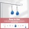 925 Sterling Silver Plated Earring Hooks for Jewelry Making, 300 Pcs Hypoallergenic DIY Earring Making Supplies Kit, Upgraded French Ear Fish Hook Earing Findings Wires Parts Hardware Pieces (Silver)